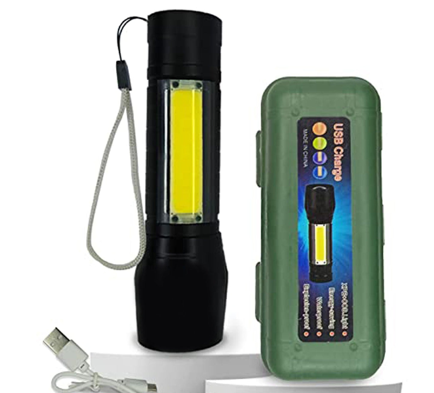 Long range LED torch