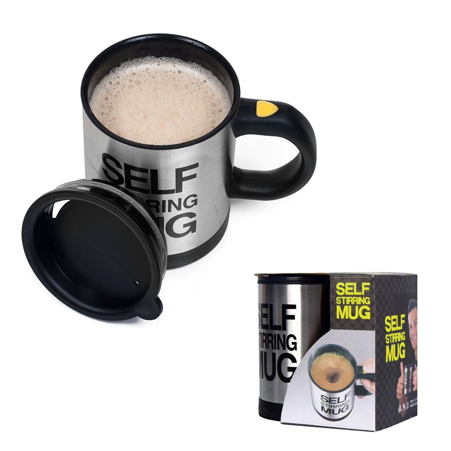 MAGNETIC AUTOMATIC STIRRING MUG