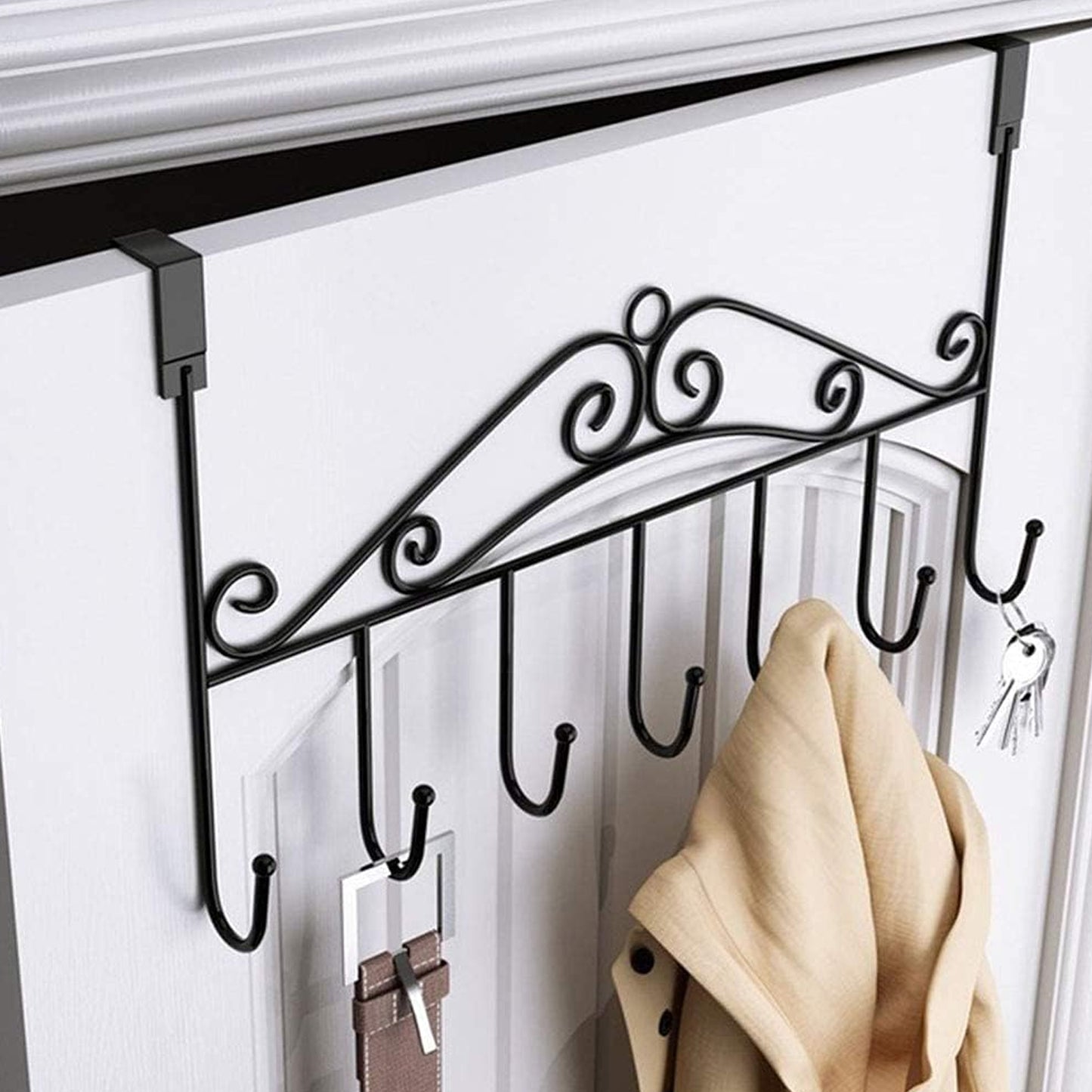 OVER DOOR 7 HOOK HANGER | 1Pc