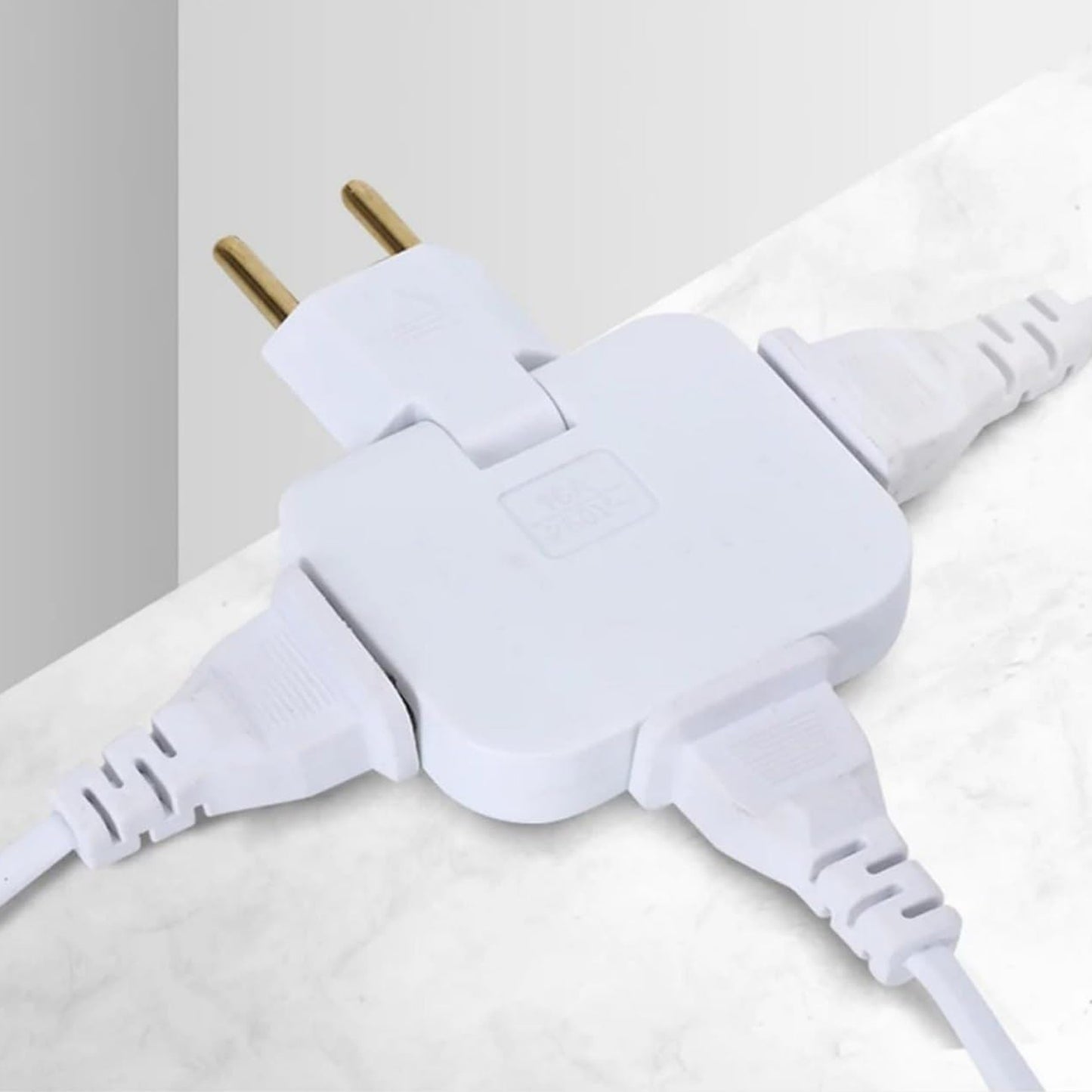 Wireless 3 In 1 Foldable Wall Plug Adapter Socket Converter (1 Pc) (X361)
