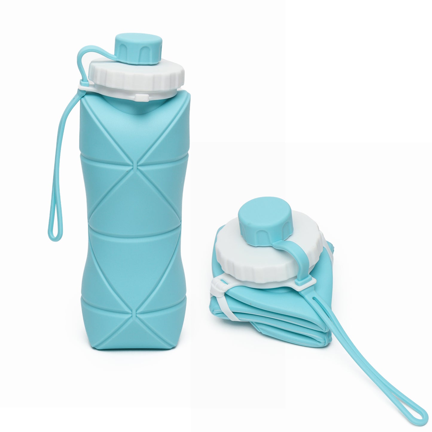 Collapsible Silicone Water Bottle | Random Col | 600ml | 1pc | X3015 |