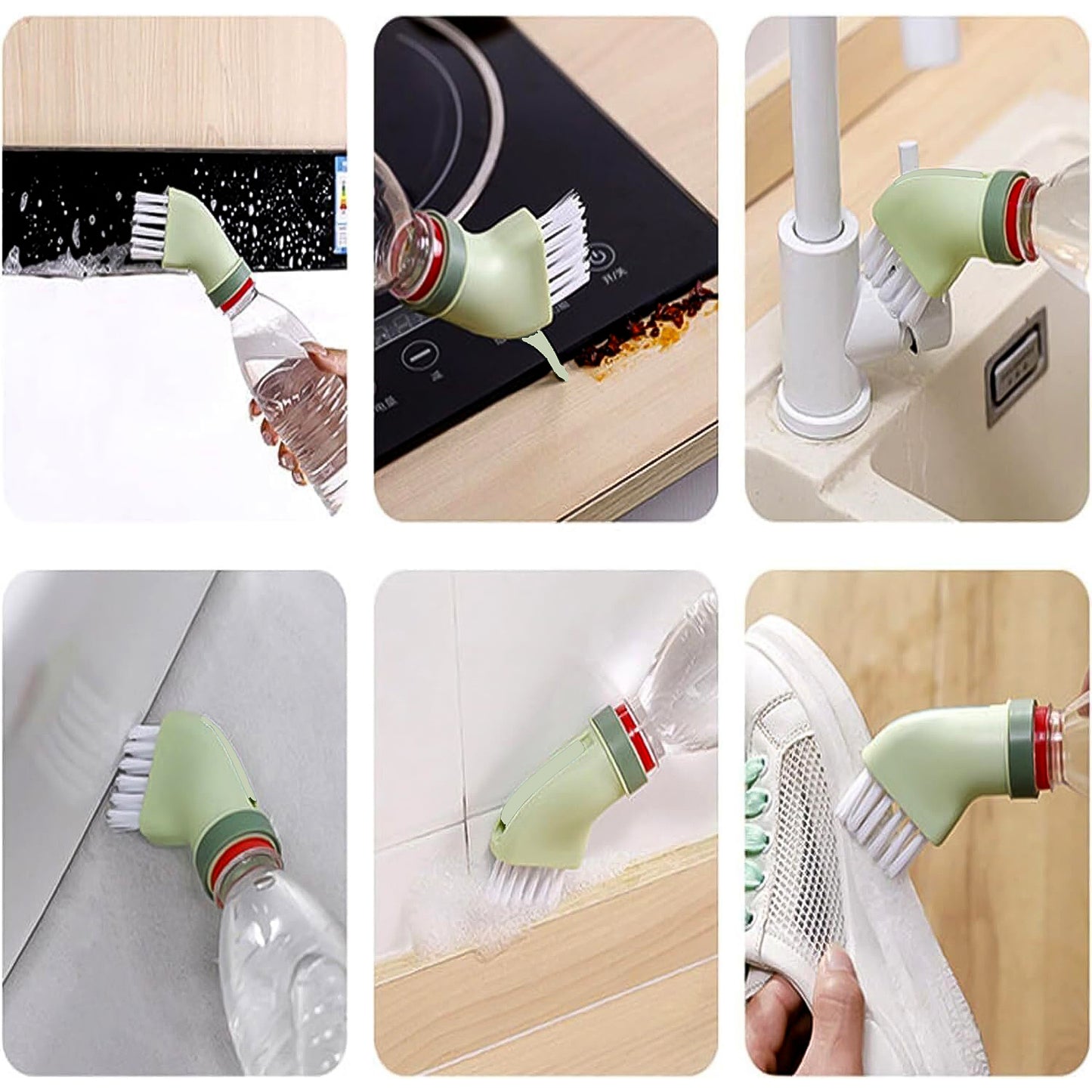Bottle-Connectable Cleaning Brush (1pc) |x3014|