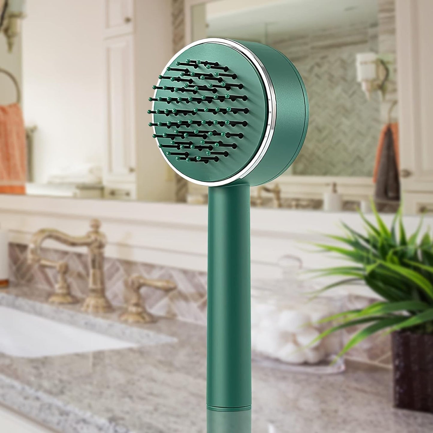 Air Cushion Massage Brush Airbag Massage Comb With Long Handle Self-cleaning (X203)