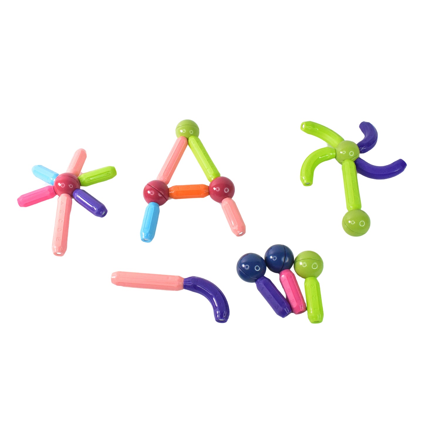 Magnetic Sticks Building Blocks Learning Toy For Kids (32 Pc) (X6078)