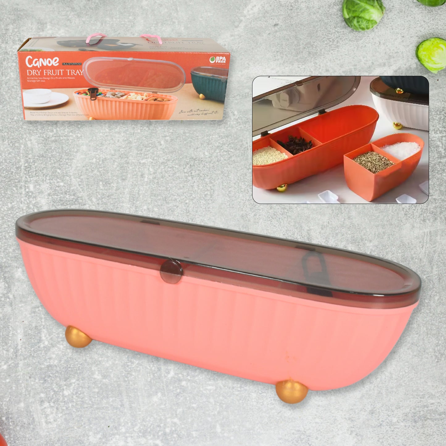Spice Seasoning Box Jar Food Grade (1 Pc) (MKK-X105)