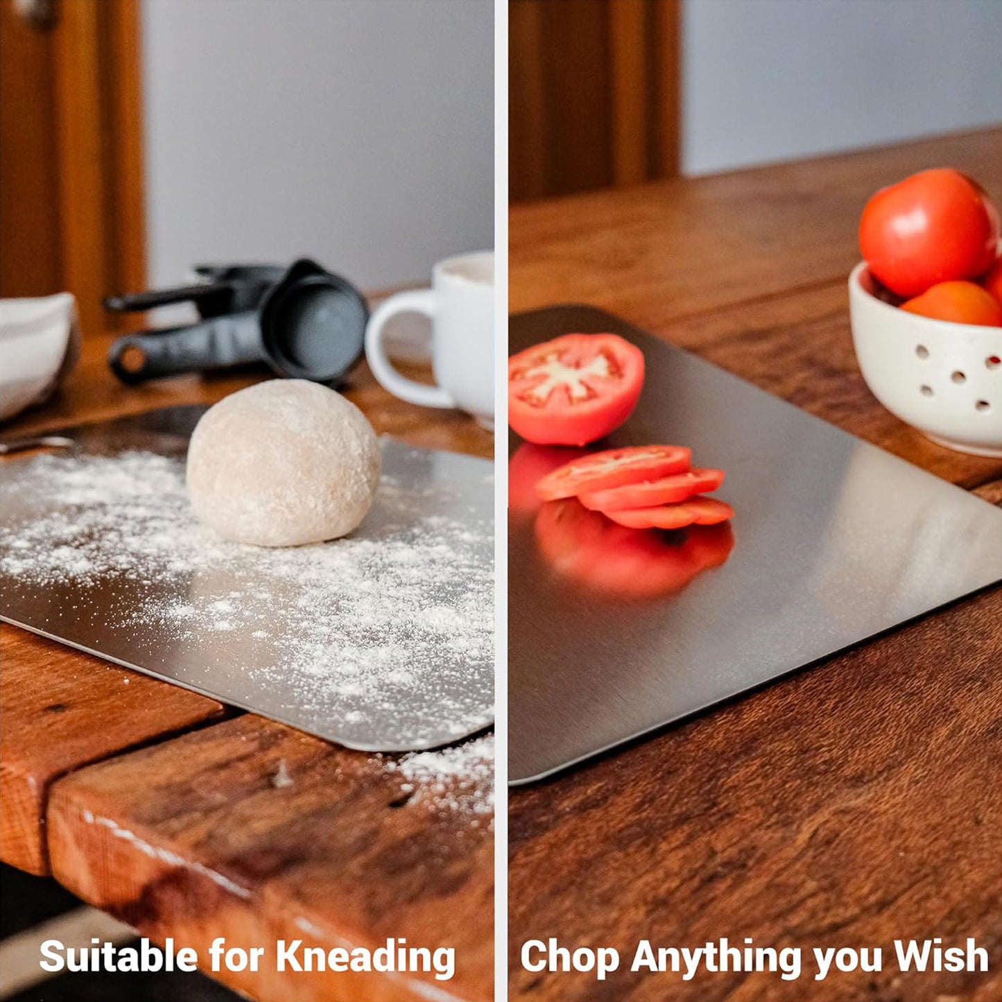 Stainless Steel Medium Chopping Board 34*24cms 1 PC|X3006|