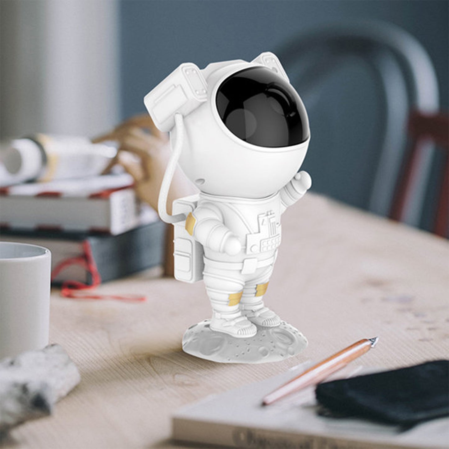 Robot Sky Space Stars Light Astronaut Galaxy Projector Night Lamp Bedroom Kids (X526)