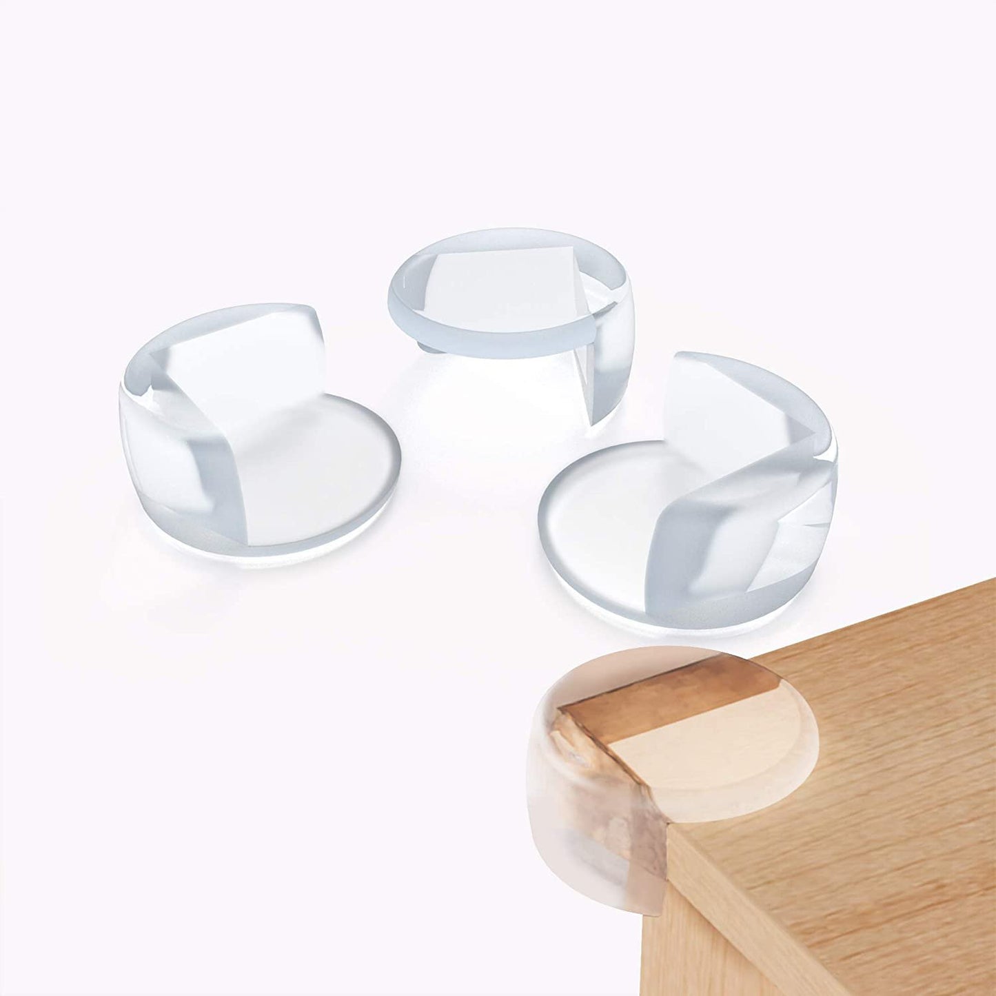 Corner Guards Clear Corner Protectors High Resistant Adhesive (Pack Of 4pc)