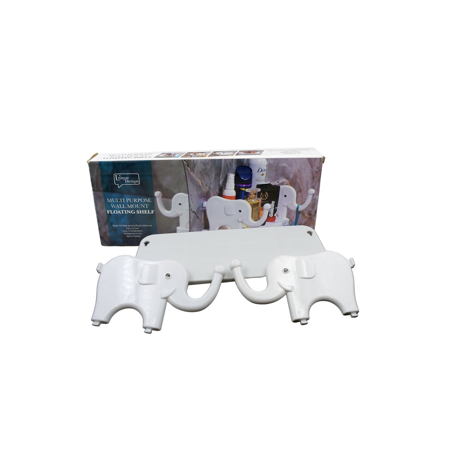 WALL MOUNT ELEPHANT SHELF