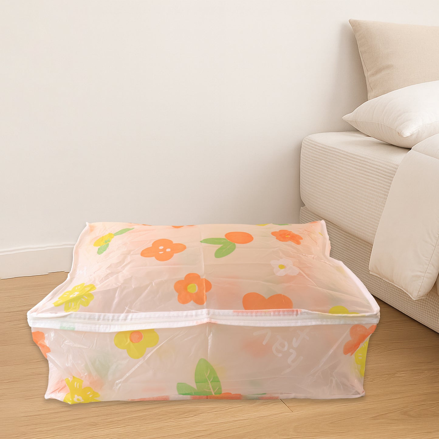 Large Blanket Storage Bag With Zipper 40x83 Cm 1pc