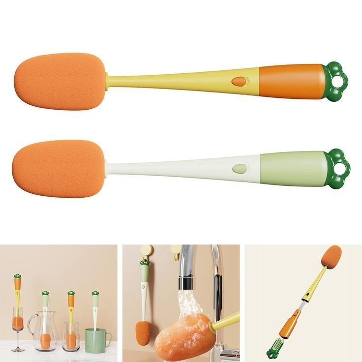 3 in 1 Spong Bottle Cleaner (X01)