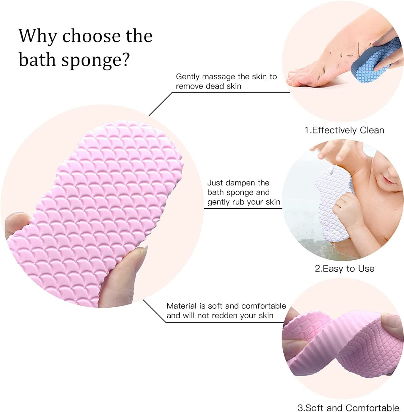 HANDY SOFT BATH SPONGE (X312)