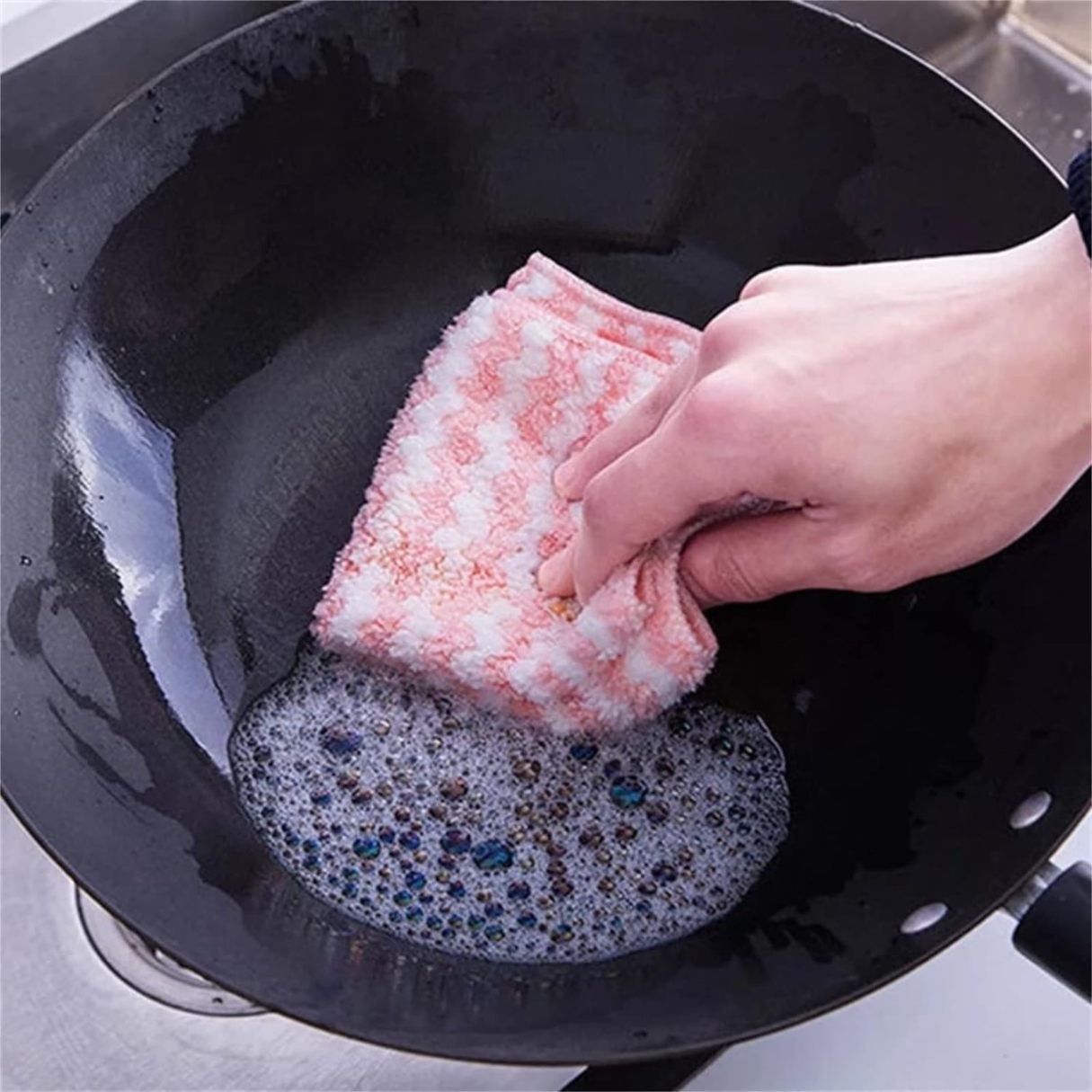 MICROFIBER DISH CLOTH TOWEL (5PCS) (X626)
