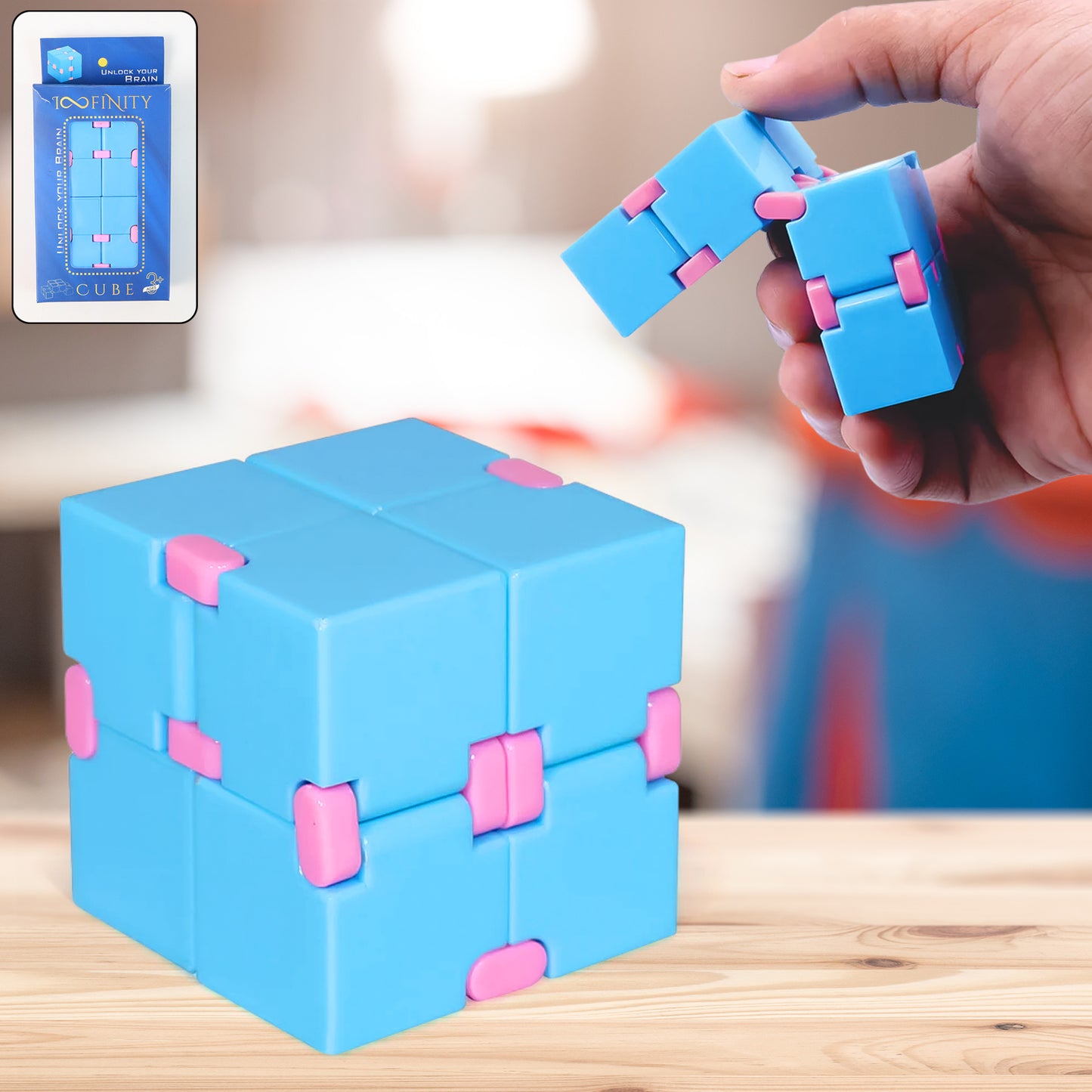Stress Relief Infinity Cube Fidget Toy | 1Pc | X3036