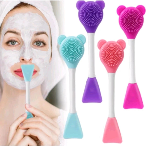 3 in 1 Teddy Shape Facial Massager (1PCS) (RANDOM COLOUR) (X808)