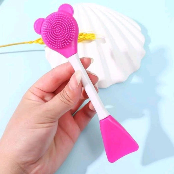3 in 1 Teddy Shape Facial Massager (1PCS) (RANDOM COLOUR) (X808)