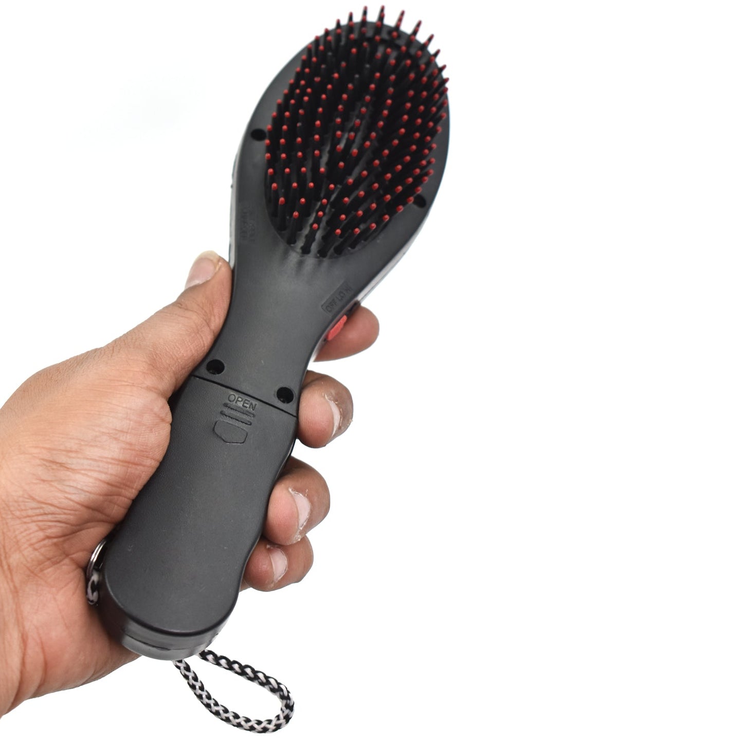 Electric Vibrating Massager Comb Hair Brush Comb Massager (MKK+X101)