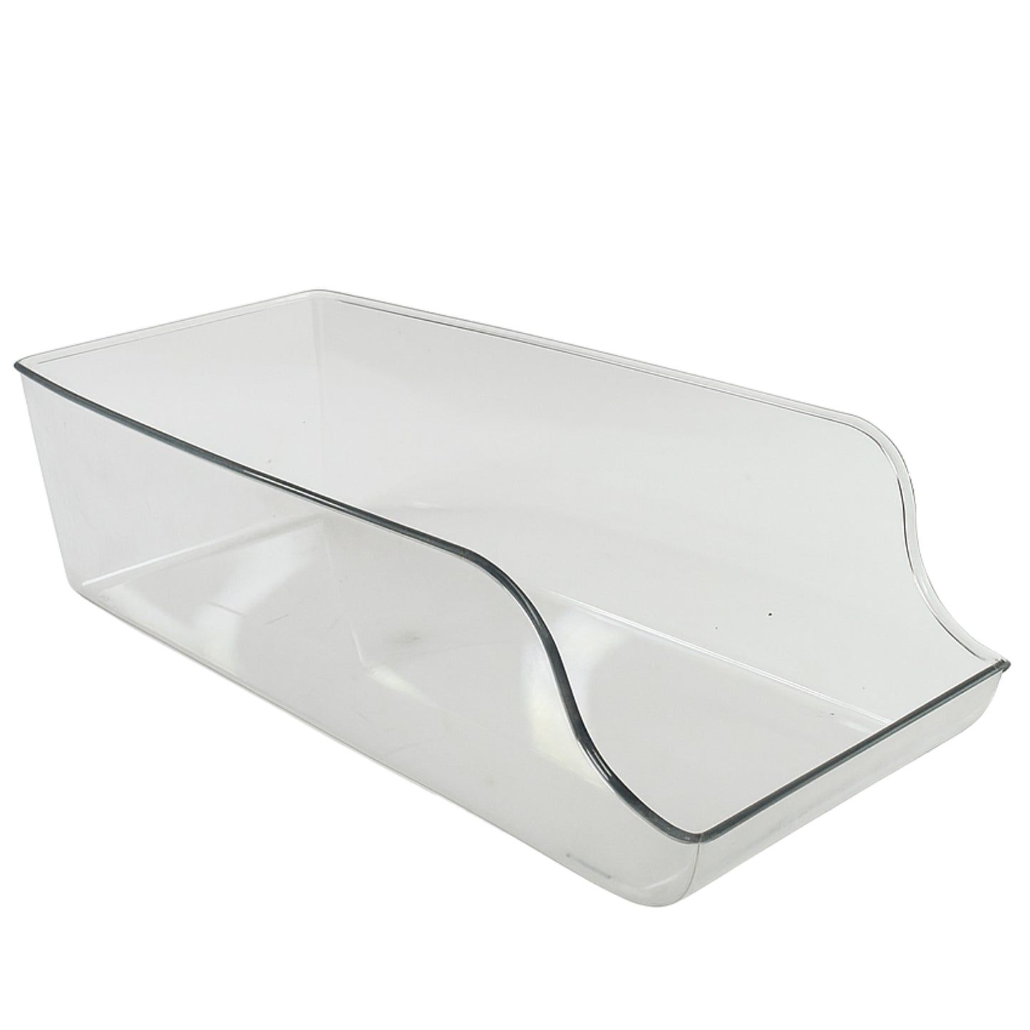 Transparent Plastic Storage Bin Box (35x16cm / 1 Pc)