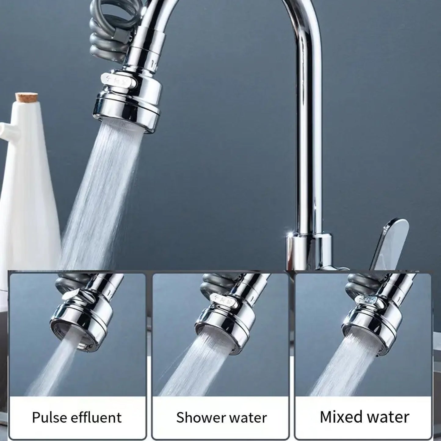 Water Faucet Extender Kitchen Faucet Sprayer Kitchen Sink Accessories Tools (1 Pc) (MKK-X106)
