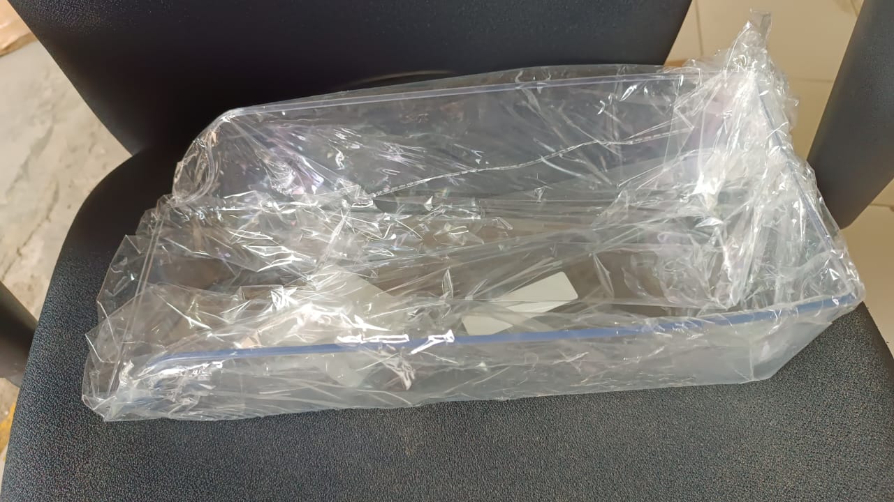 Big Size Transparent Plastic Storage Bin Box 35x16cm (1pc) |x3012|