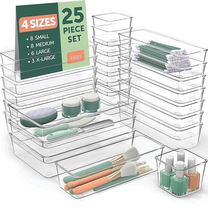 25 pcs storage organiser