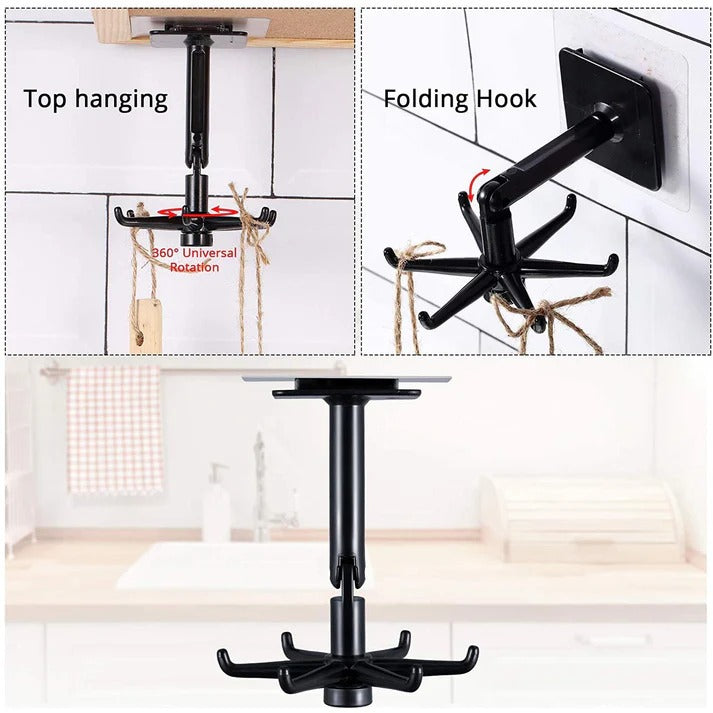 Rotatable Hooks For Hanging 360