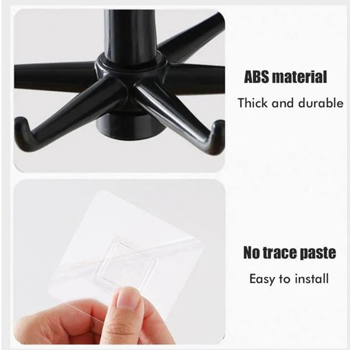 Rotatable Hooks For Hanging 360