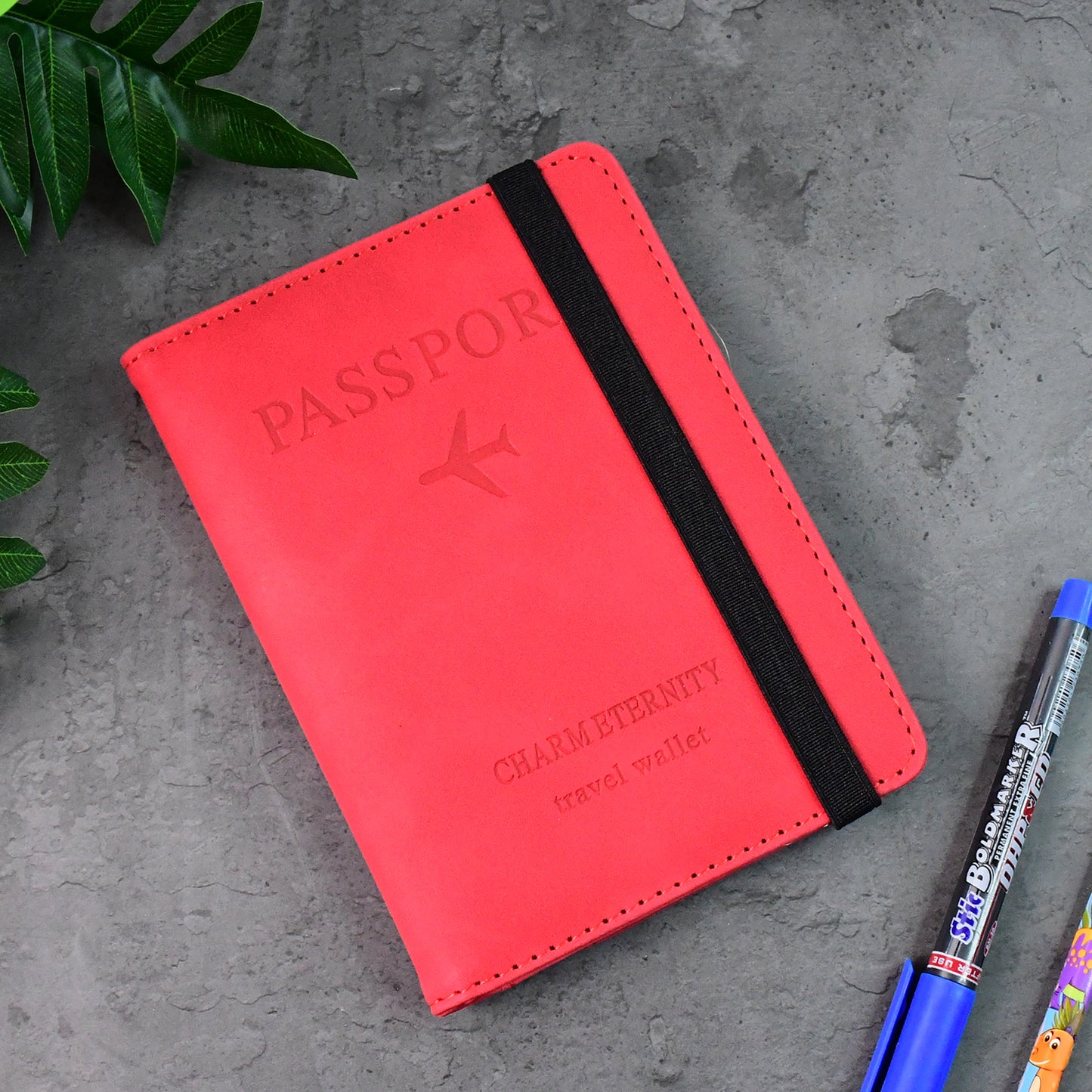 Travel Passport Holder & Wallet | Random Col. | 1Pc | X3033 |