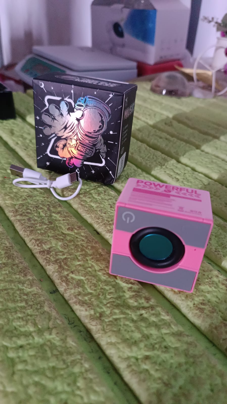 Mini Speaker Portable Wireless Speaker with Immersive Sound (1 Pc / Mix Color) (X358)