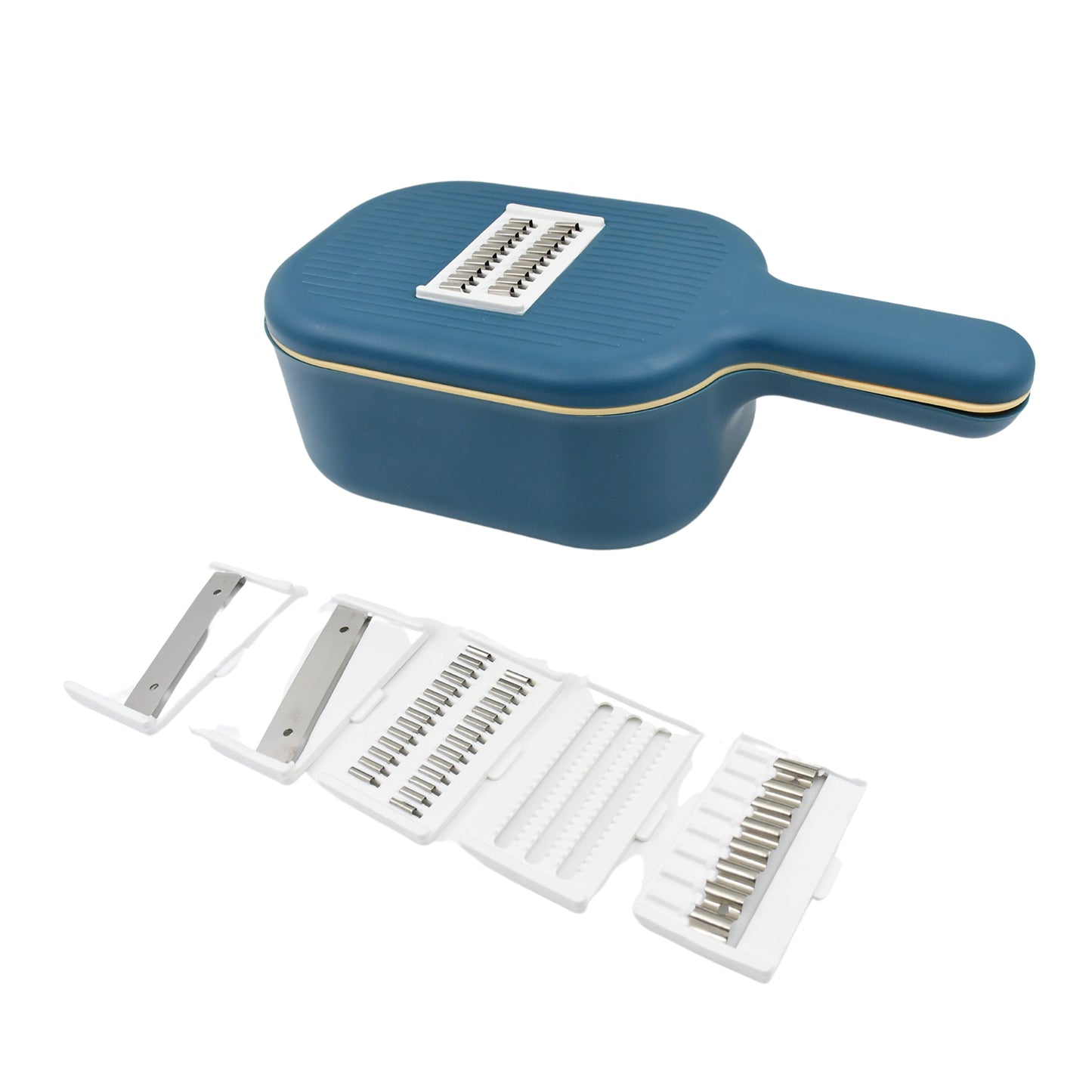 6 Blades Kitchen Accessories Tools Appliances With Container Handle (1 Set) (X265)