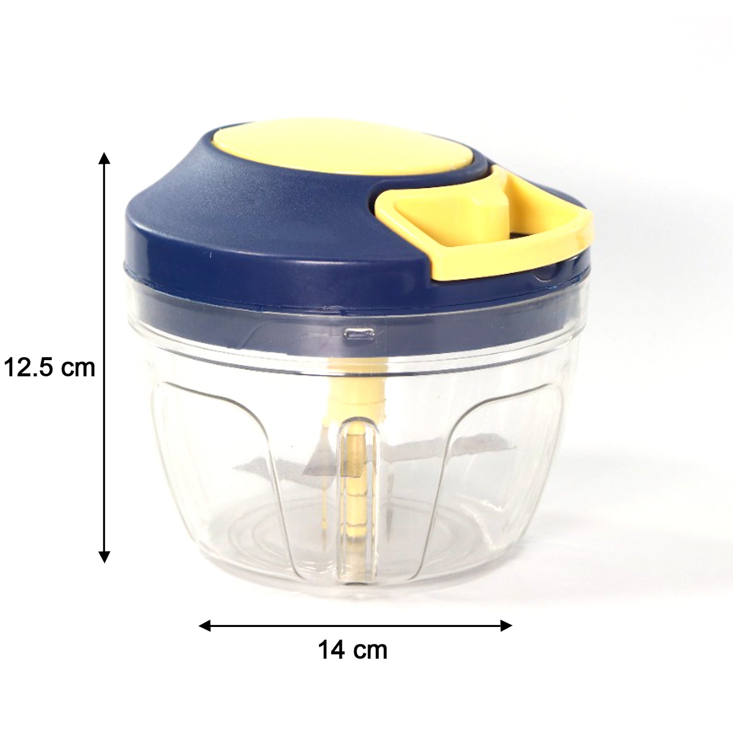 MKK-5 Chopper With 4 Blades For Effortlessly Chopping Vegetables And Fruits For Your Kitchen (650ml)