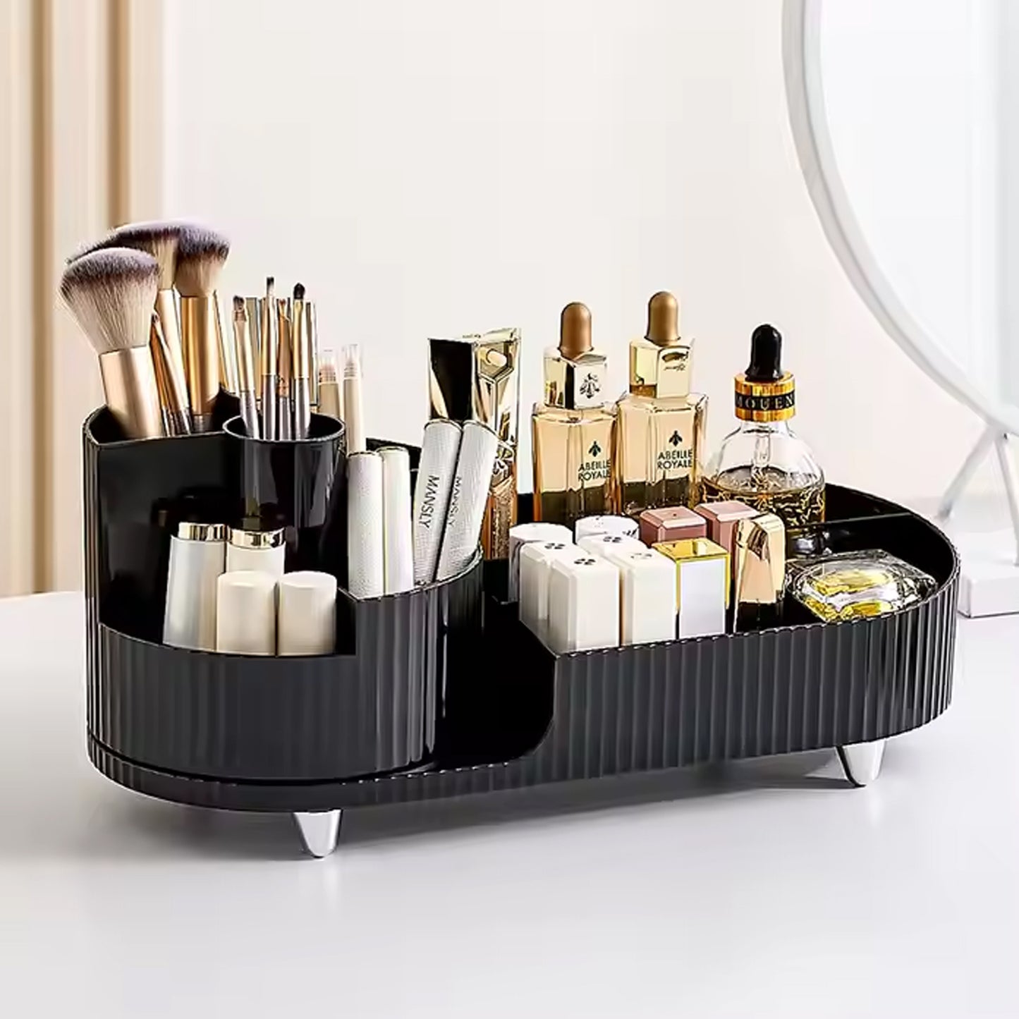 Multi Compartment Cosmetic Make Up Organizer Dressing Table (1 Pc Mix Color)