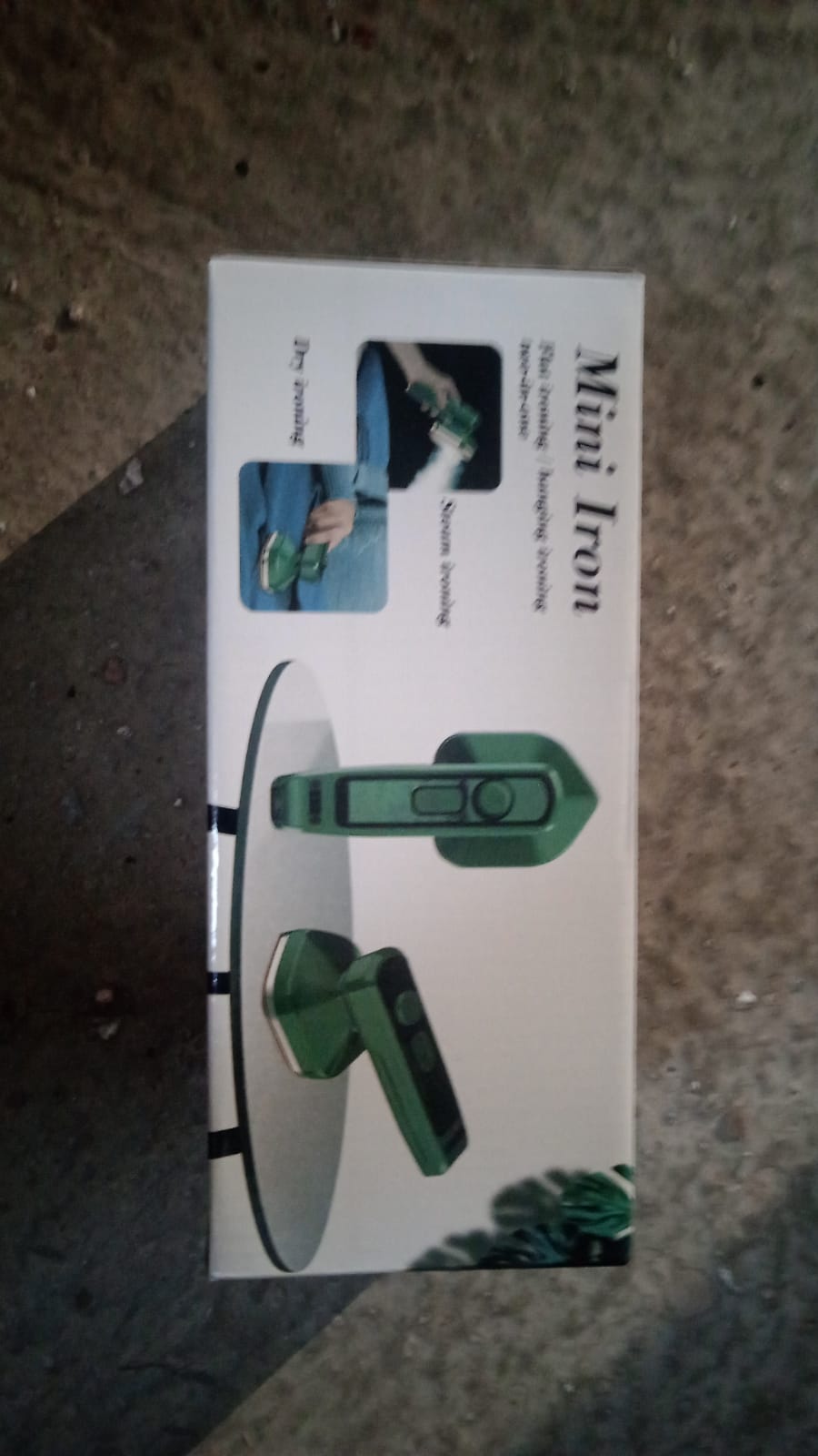 Mini Steamer & Iron: 2-in-1 Portable Travel Friendly (X498)