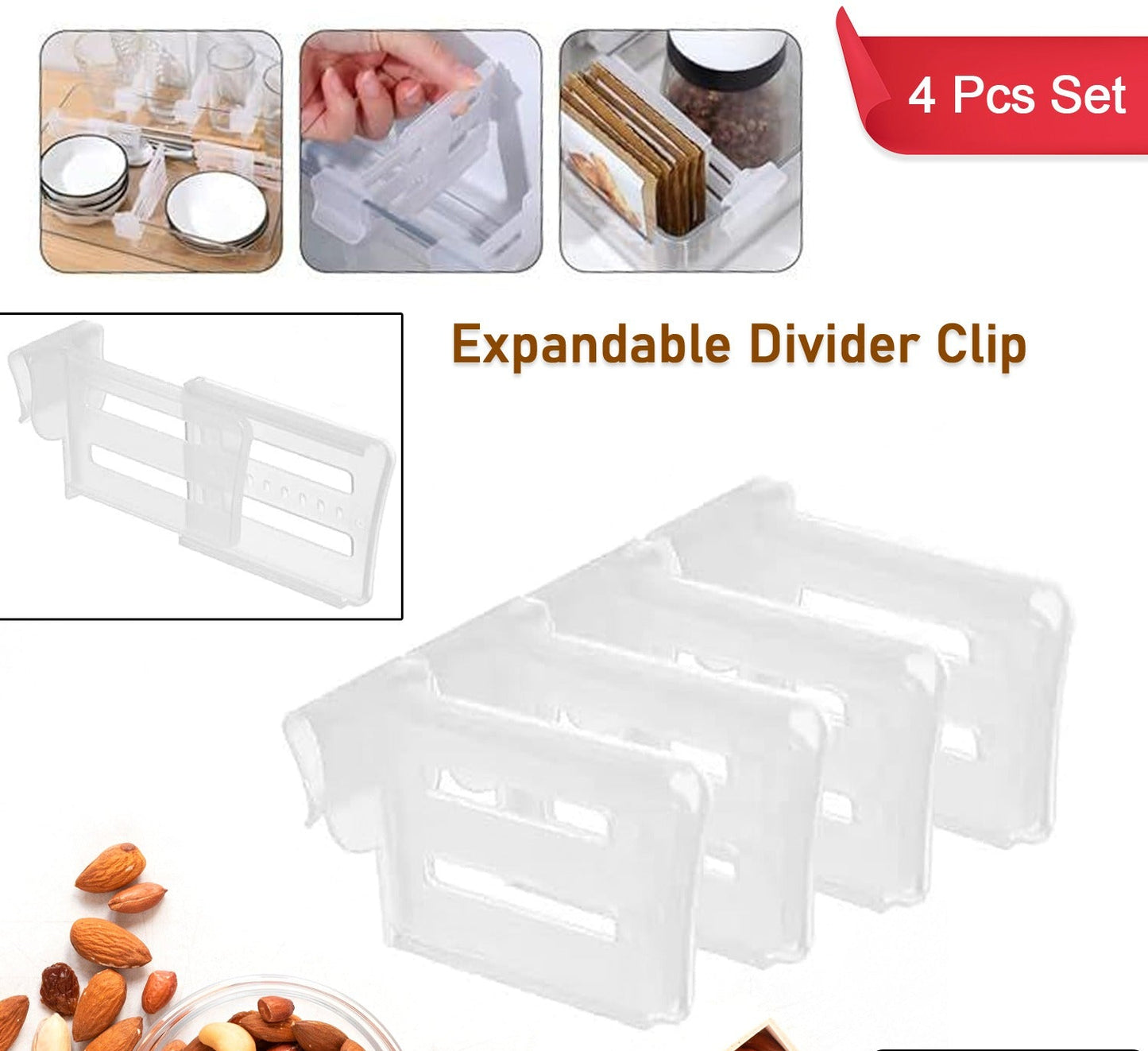 FridgeFlex Divider Clip