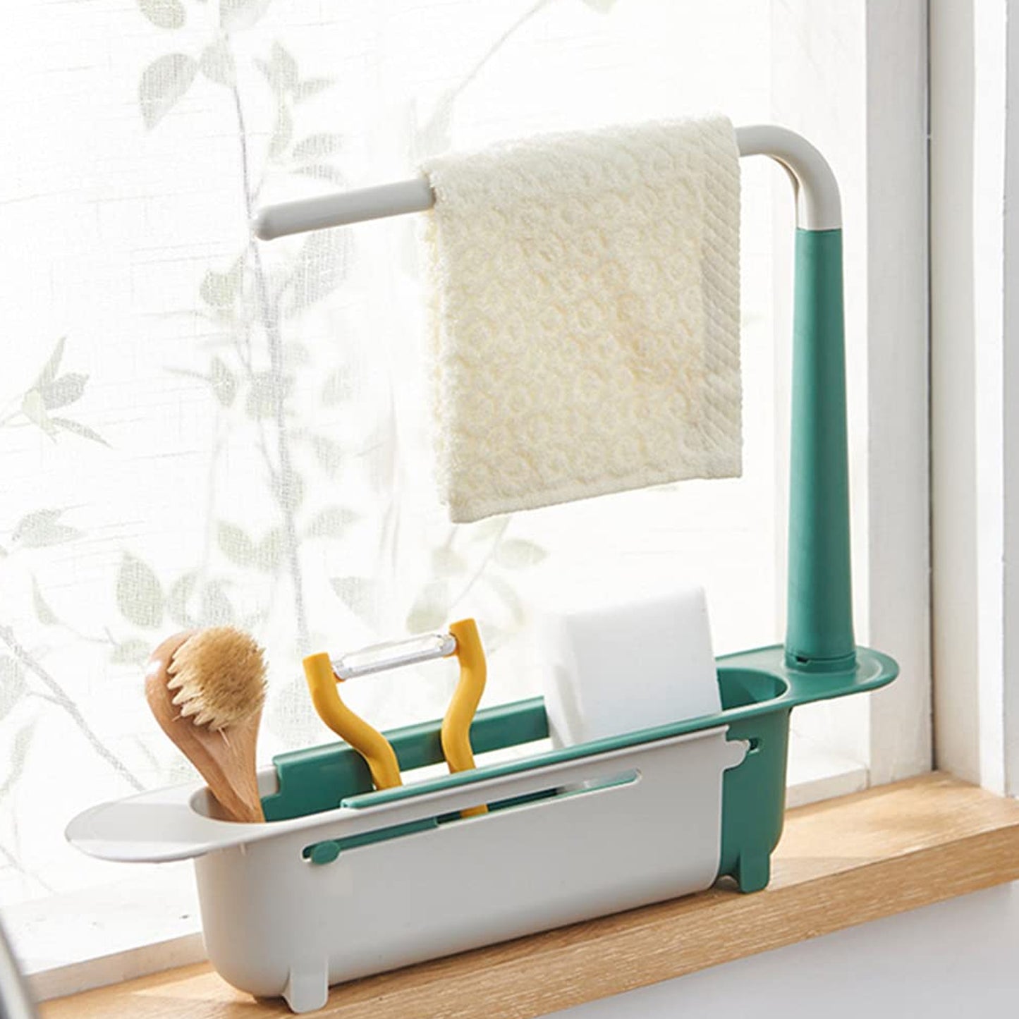 Expandable Kitchen Drying Basket Rack For Kitchen Use (1 PCS) (X350)