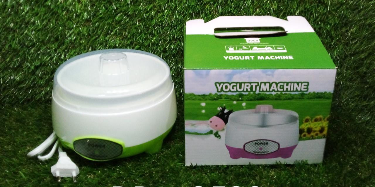 Yogurt maker machine, detailed view.