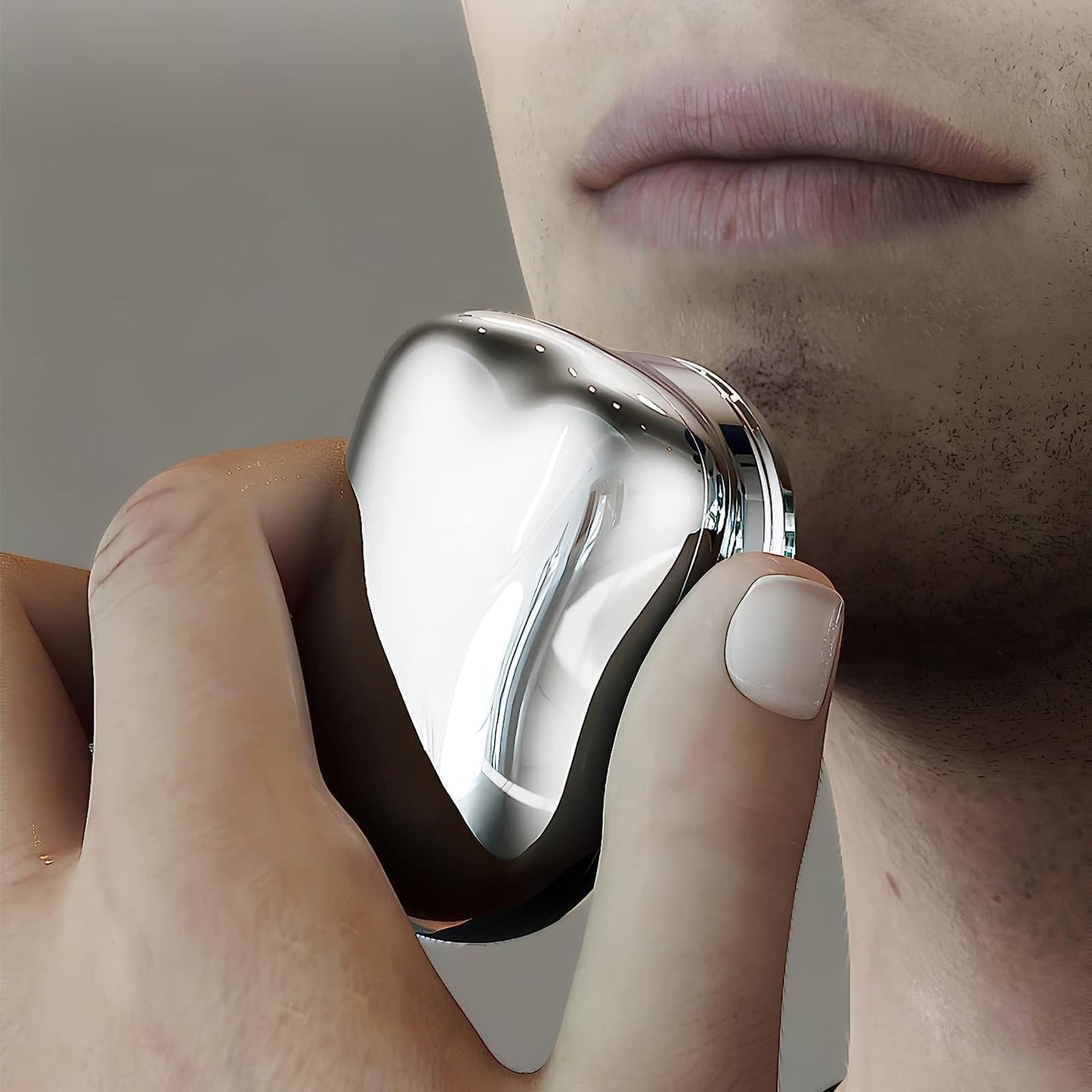 Mini Electric Shaver Portable Pocket Fashion Rechargeable Wireless Beard Hair Razor For Men And Women Home Travel Gift