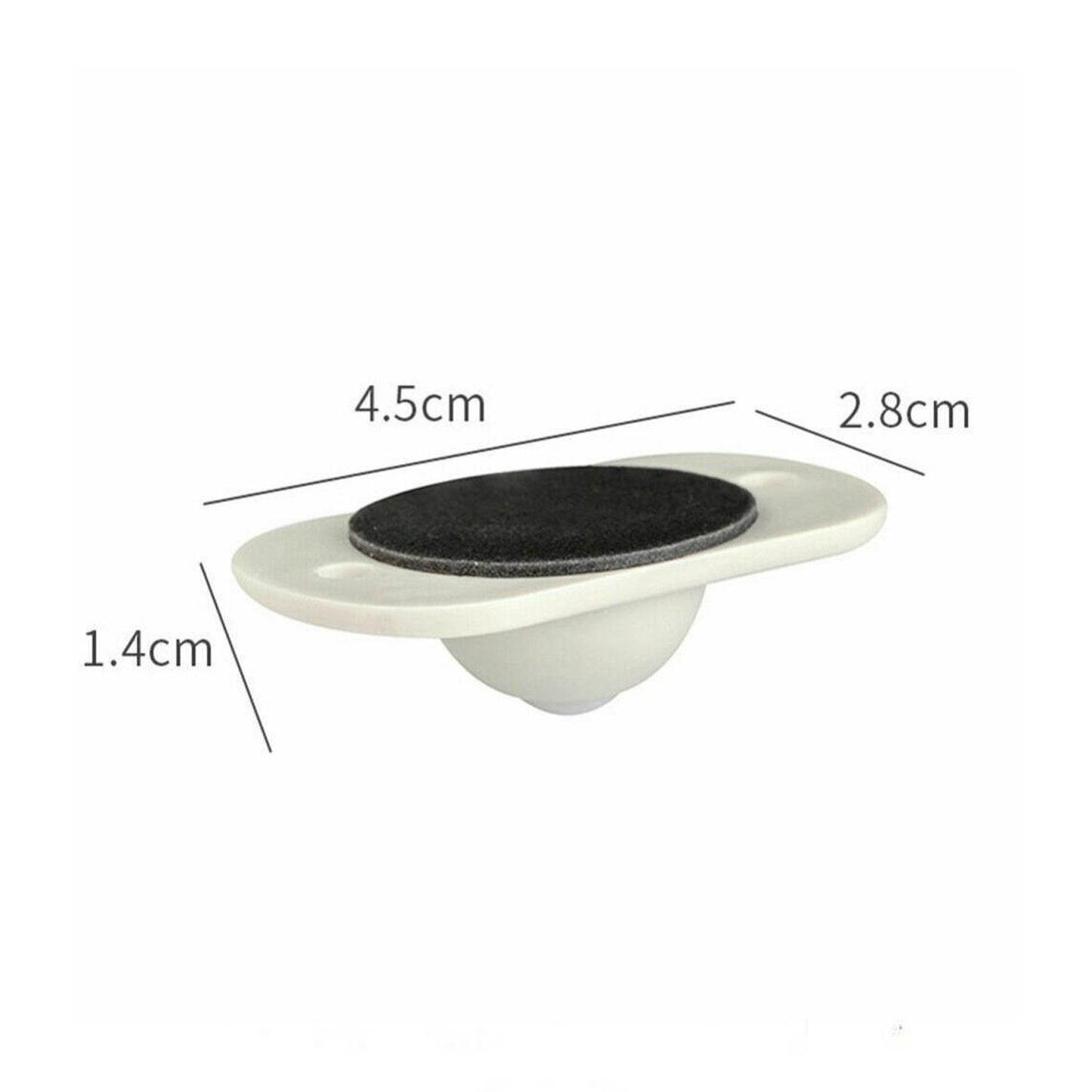 Self Adhesive Mini Swivel Casters Wheels (4pc) (X908)