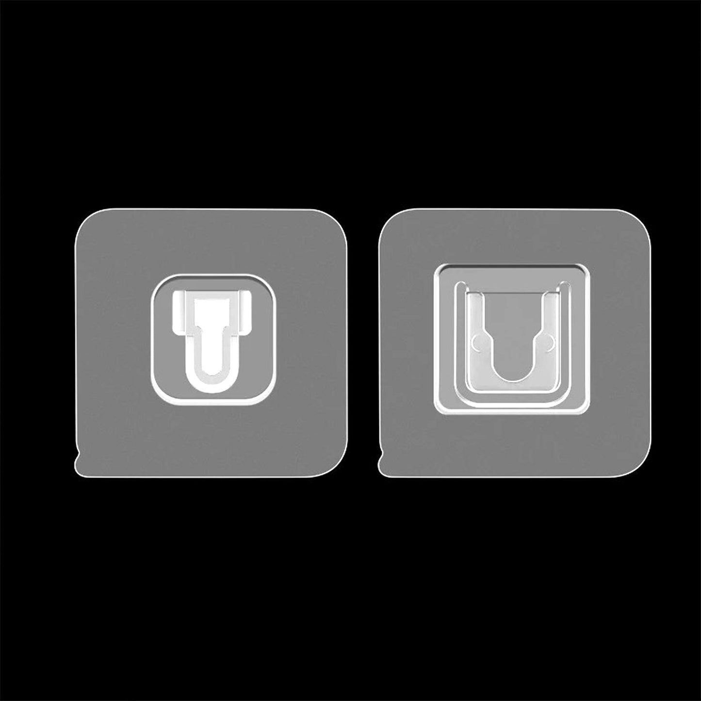 Magic Adhesive Plastic Wall Hooks Heavy Duty Hooks (Pack Of 20) (X24)