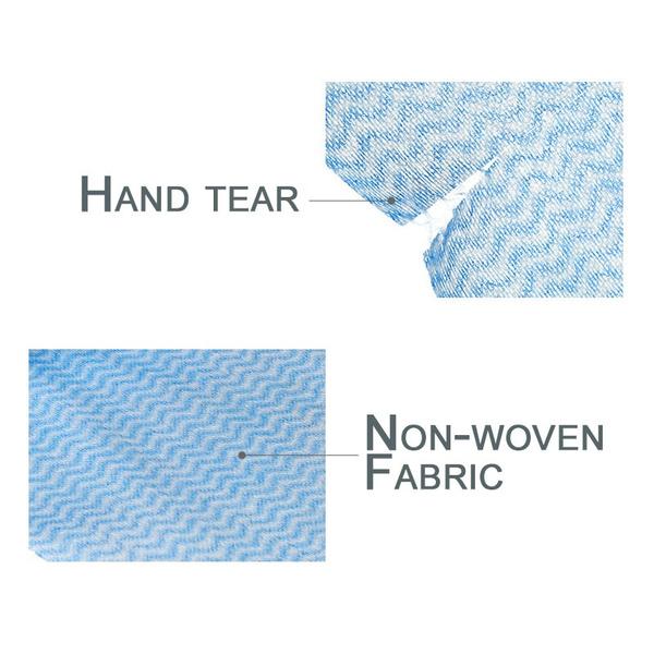 Non Wooven Fabric Disposable Handy Wipe Cleaning Cloth Roll (1pc) (X637)