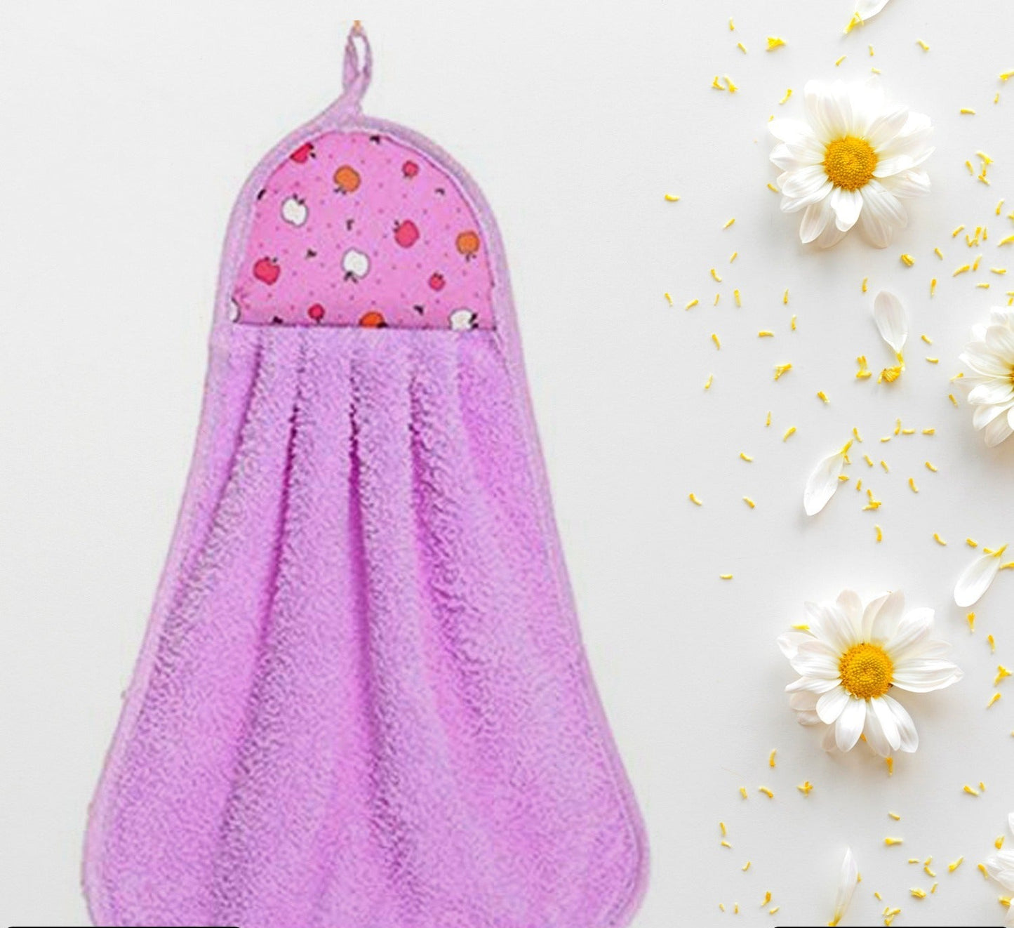Microfiber Wash Basin Hanging Hand Kitchen Towel( 1pc ) (MKK+X99)