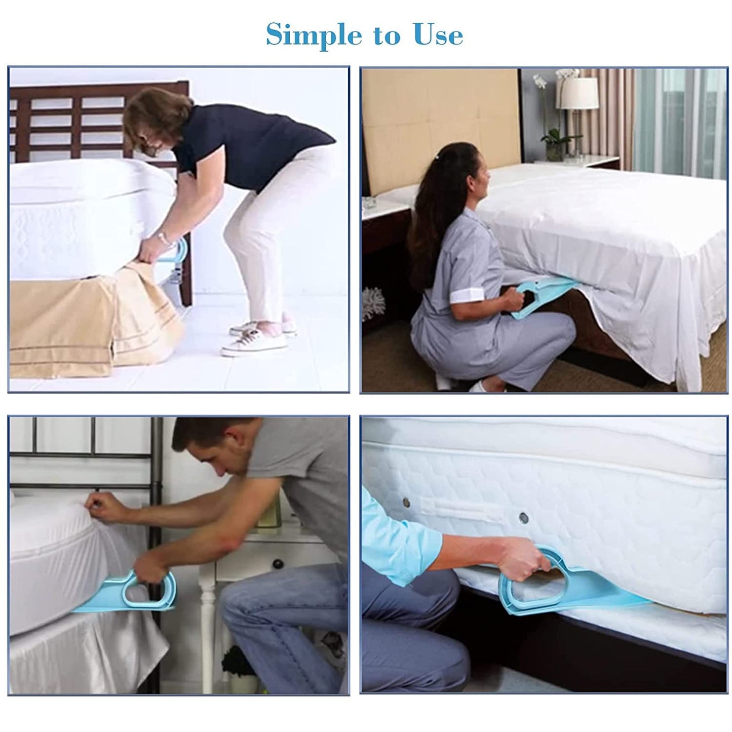 Mattress Lifter Bed Making Change Bed Sheets Instantly Helping Tool ( 1 Pc ) (X1075)