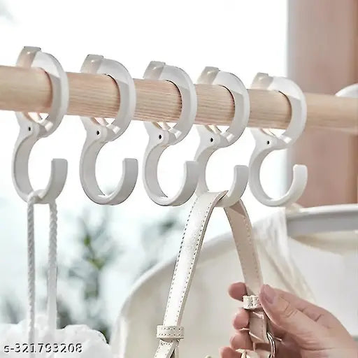 S Shape Plastic Hook ( Single Piece ) (X912)