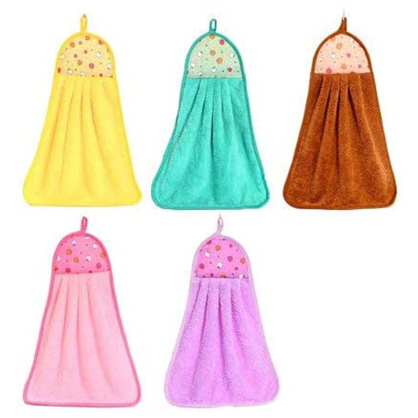 Microfiber Wash Basin Hanging Hand Kitchen Towel( 1pc ) (MKK+X99)
