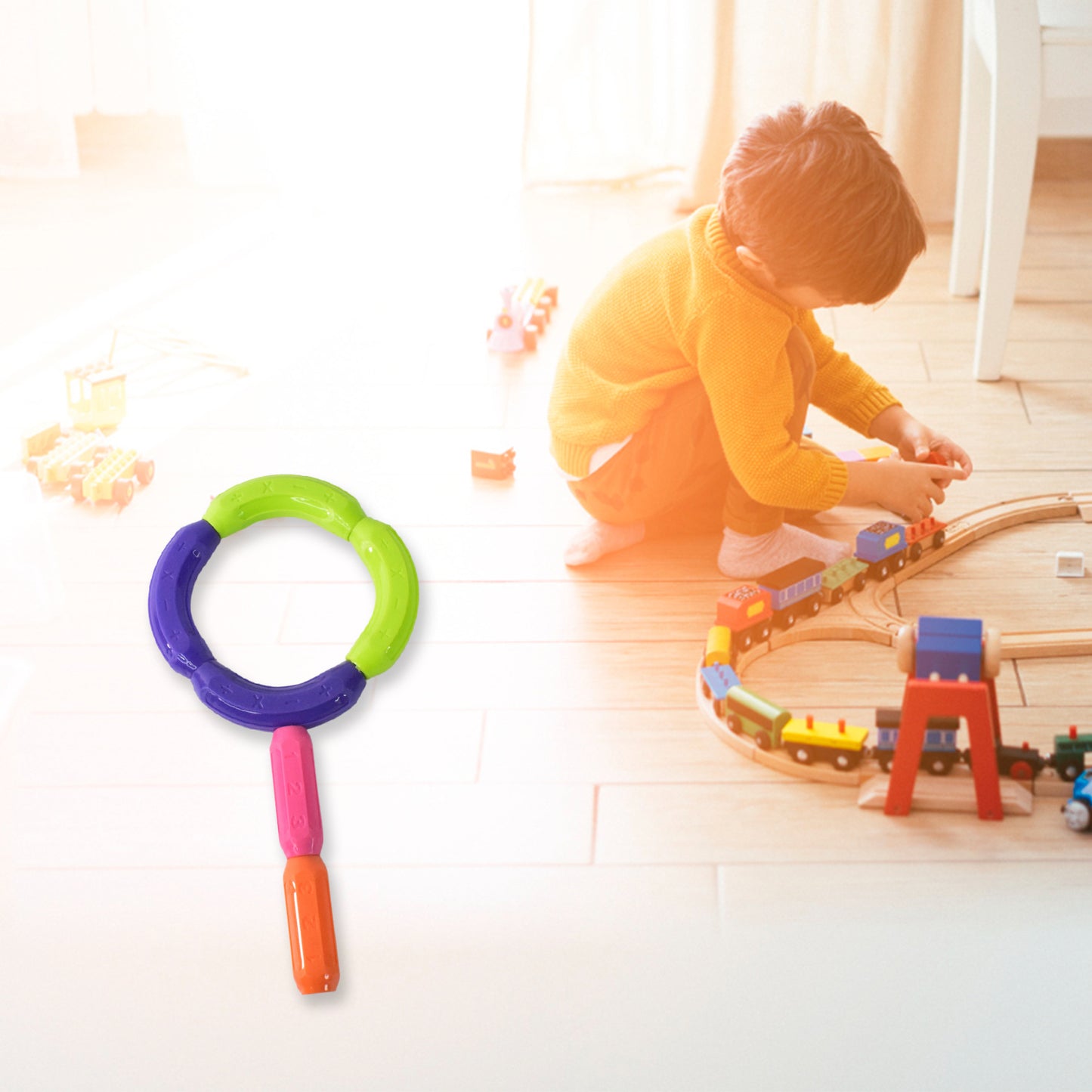 Magnetic Sticks Building Blocks Learning Toy For Kids (32 Pc) (X6078)