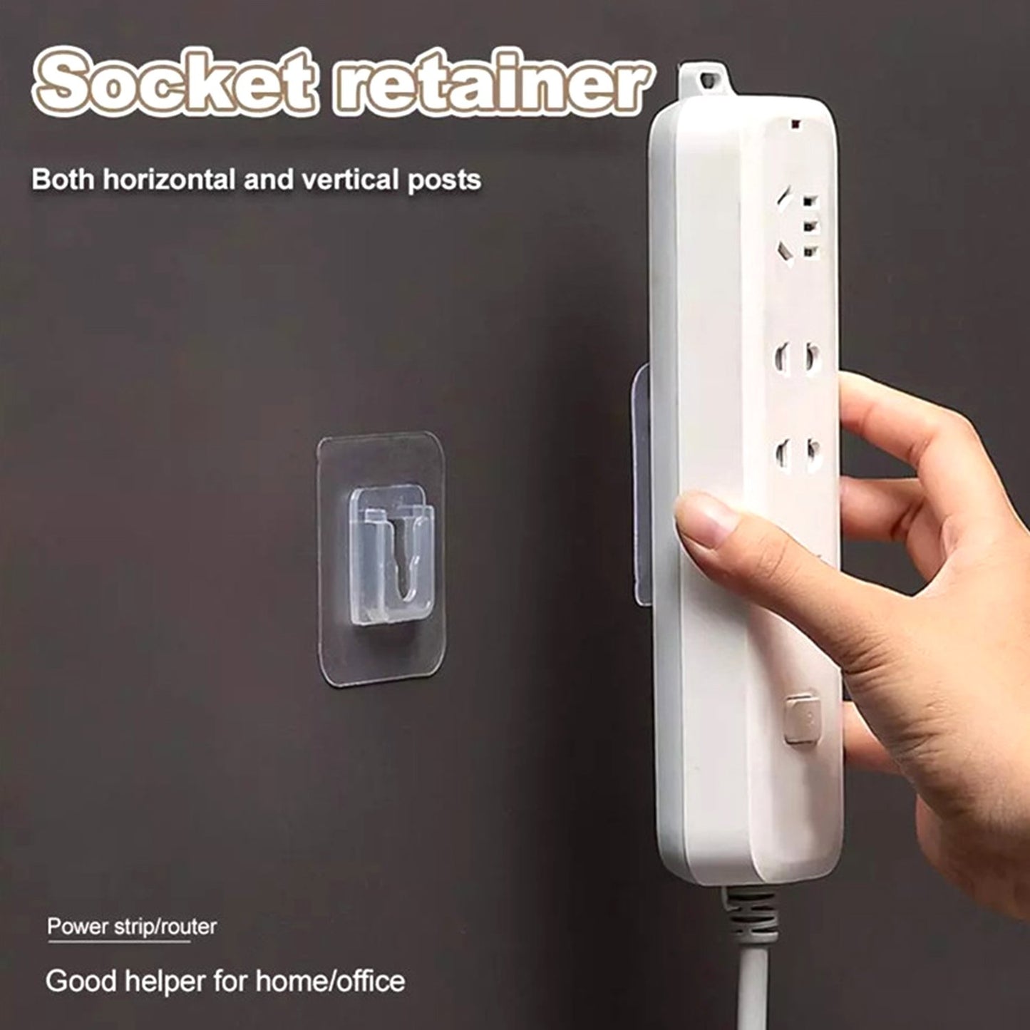 Magic Adhesive Plastic Wall Hooks Heavy Duty Hooks (Pack Of 20) (X24)