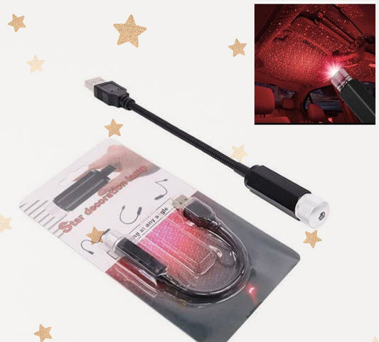 Night sky projector for ambiance