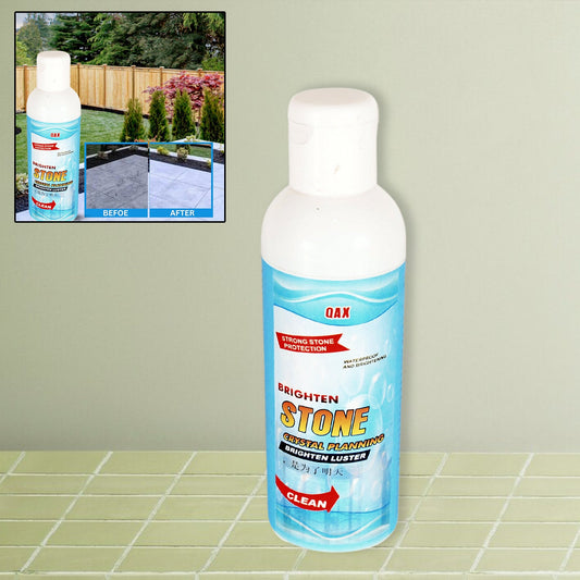 Stone Stain Remover Cleaner, Stone Crystal Plating Agent, Marble Stone Cleaner Polishes, (75 ML Approx / 1 pc) (X402)