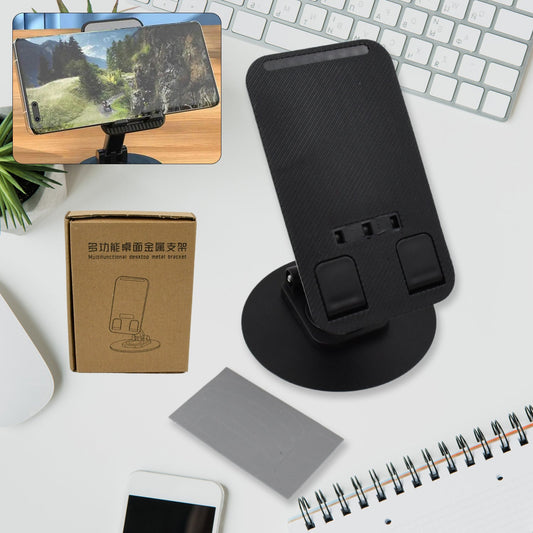 Mobile Holder Rotating Foldable Stand Height Angle Adjustable Phone Holder Stand Portable Mobile Stand for Desk with All Mobile Phones (1 Pc) (X1057)