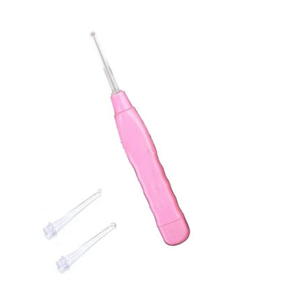 LED Flashlight Earpick with Tweezer (X1048)